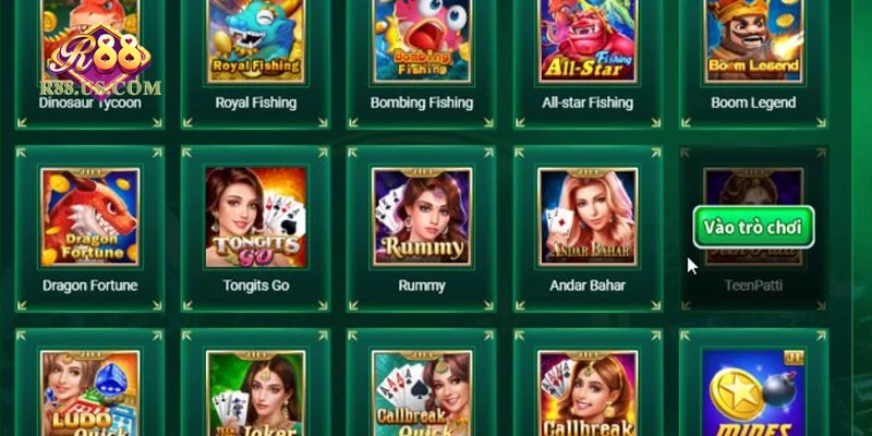 Game Slot R88 - Quay Là Trúng Lớn, Săn Thưởng Bạc Tỷ