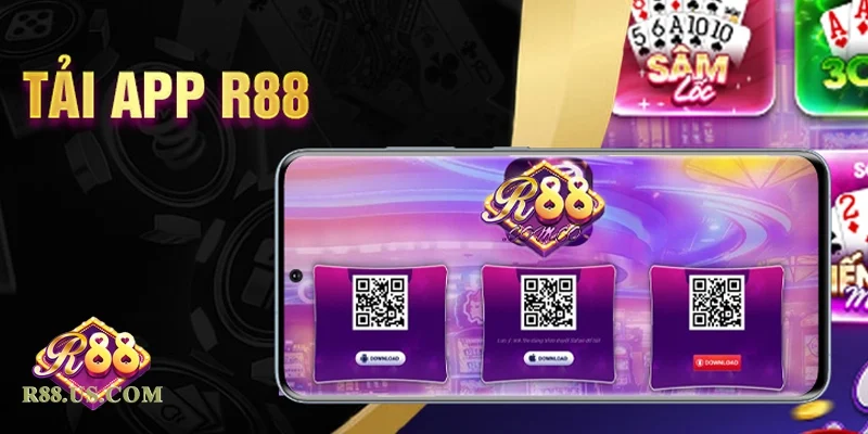 Cách tải app R88 về điện thoại iPhone và Android mới nhất