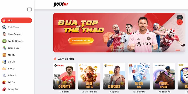 Thể thao Max88 – Trải nghiệm cá cược toàn diện cho cược thủ